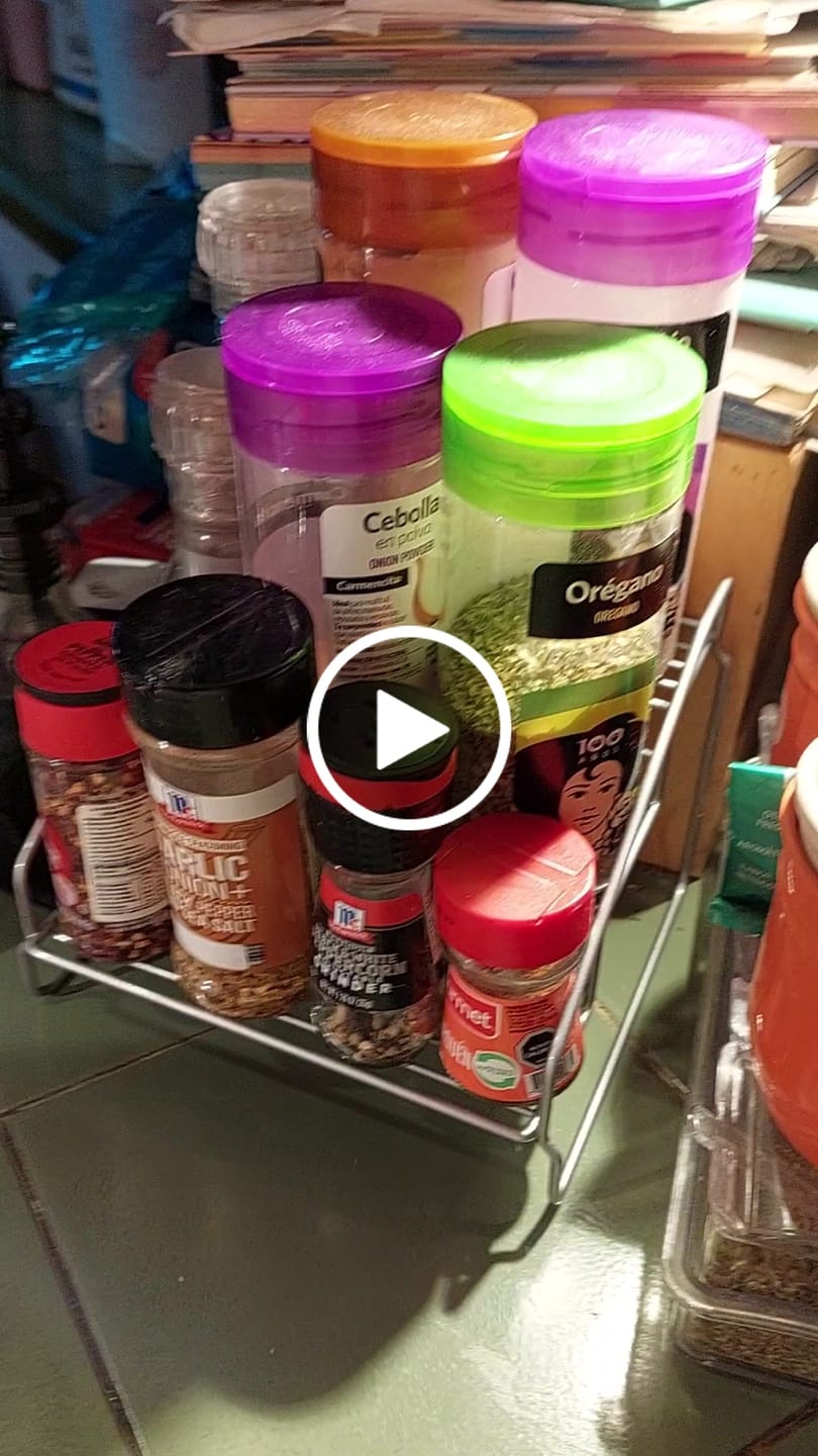 Customer video review of Organizador Condimentos Repisa 3 Niveles Steppo Metaltex®