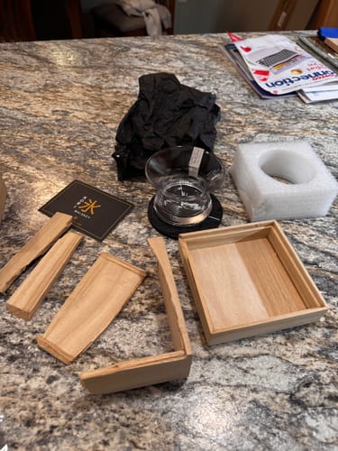 Customer photo review of Hanyu Kaori - Japanese EDO Whiskey Glass