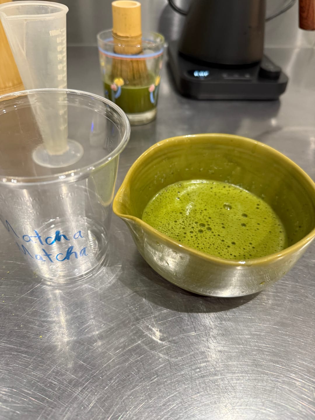Customer photo review of Matcha cérémonie bio 10g (échantillon)