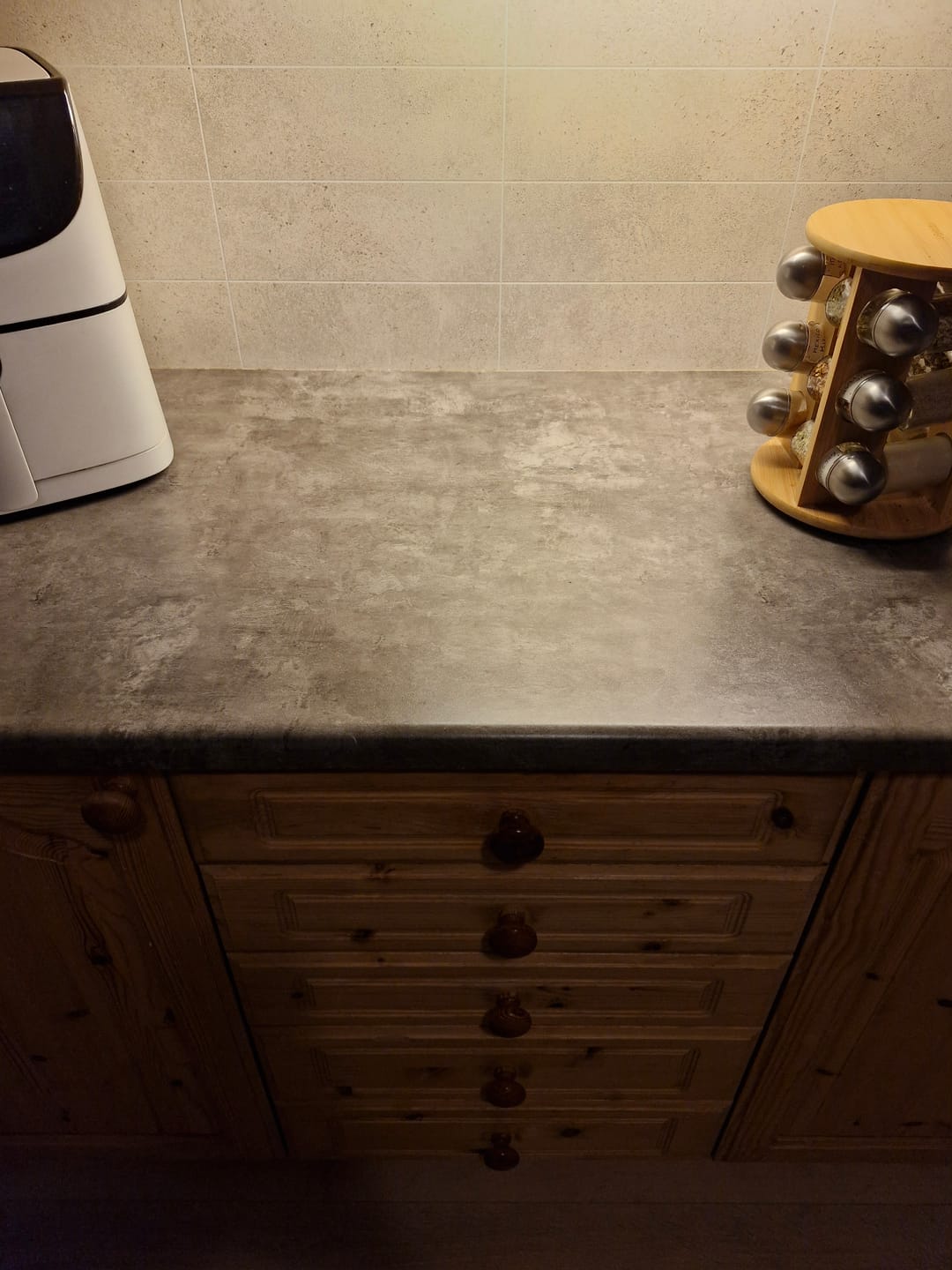Customer photo review of Premium Limewash antrasitt kontaktplast