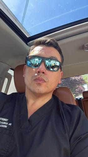 Customer photo review of Lente Polarizado Azul Serie Allure - YELCHO®