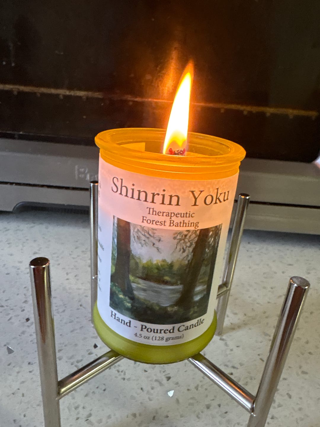 Customer photo review of Shinrin Yoku Candle Boxed