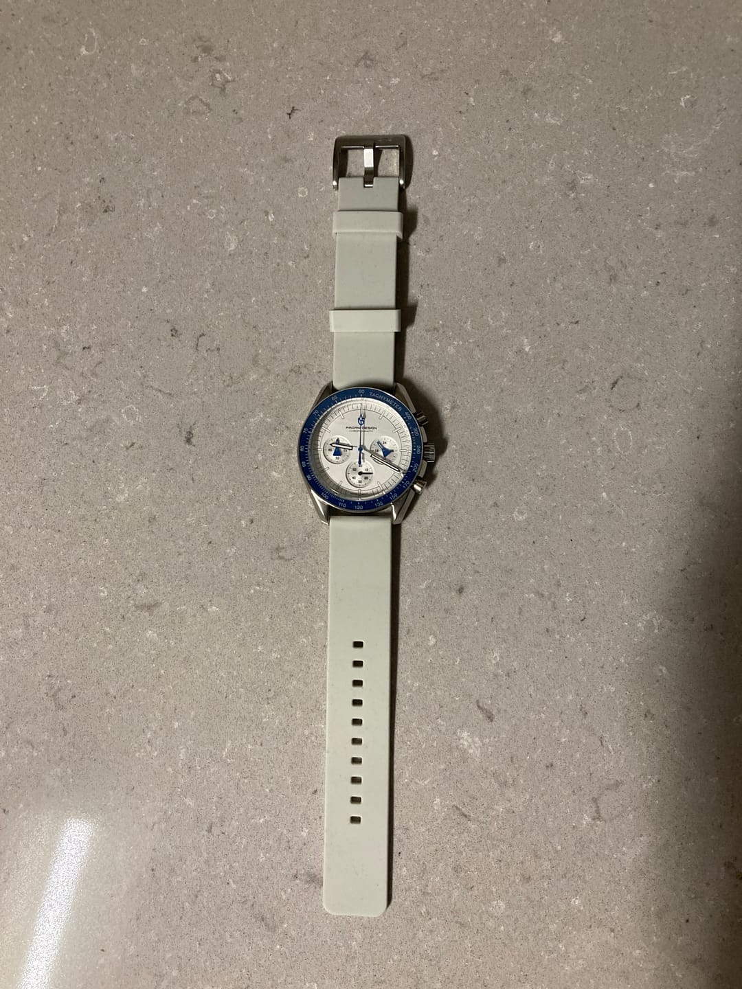 Customer photo review of Silicone Kwik Change - Smooth Pearl