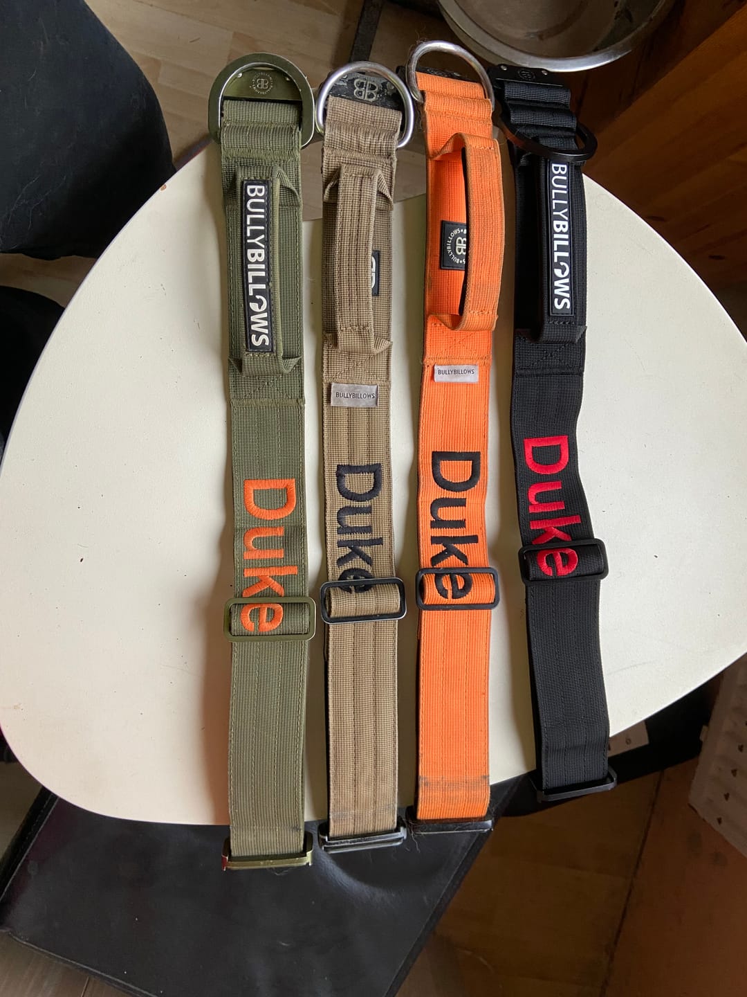 Customer photo review of 5cm Combat® Collar | With Handle & Secure Clip - Black