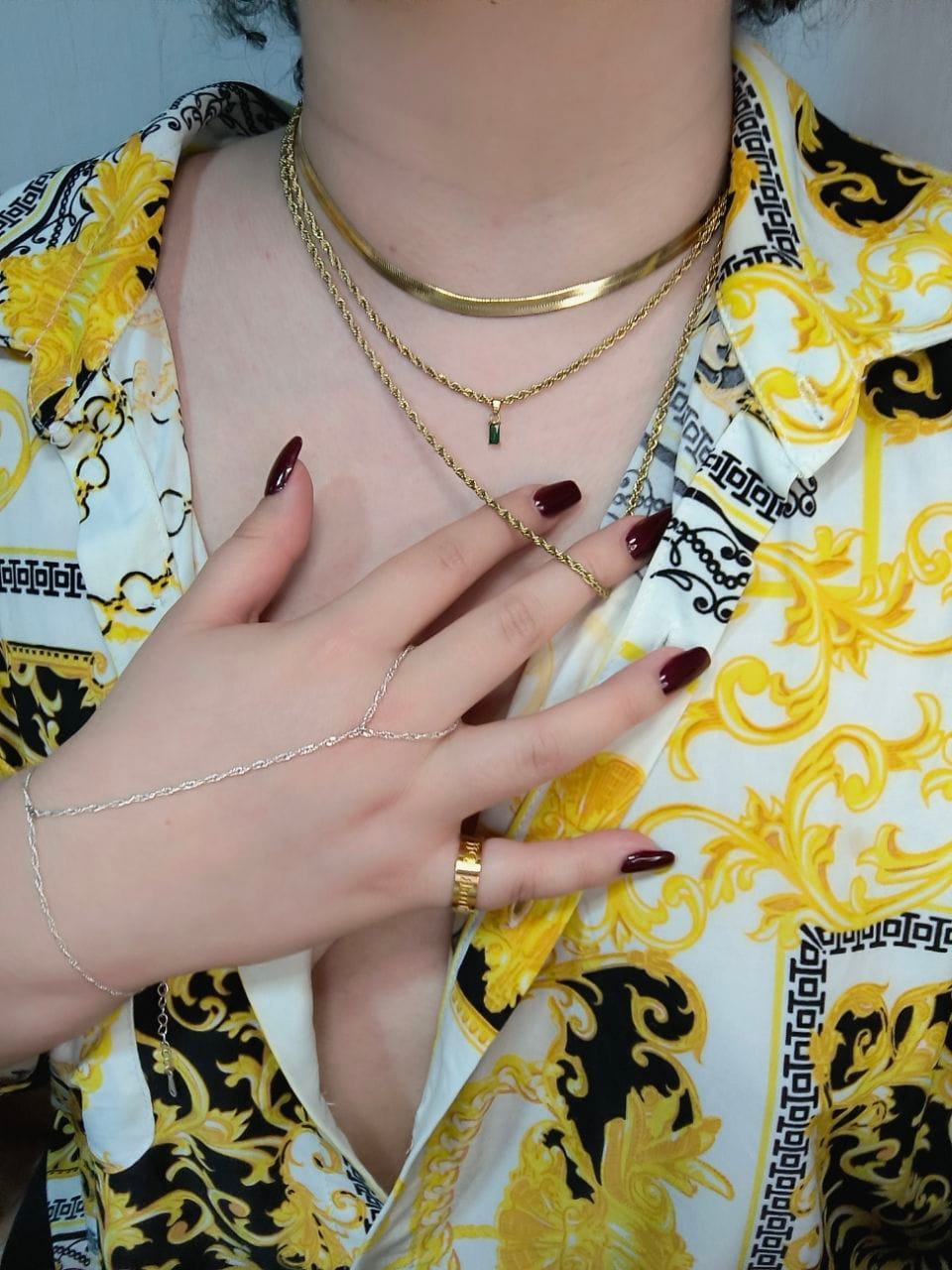 Customer photo review of Thin Rope Chain