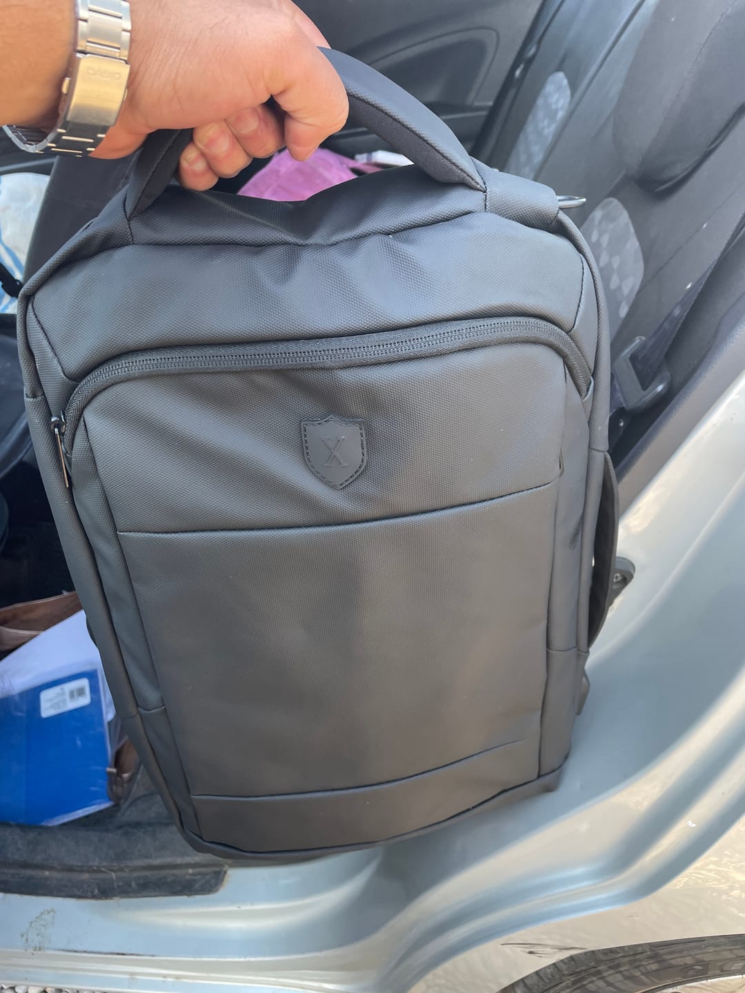 Customer photo review of Executive Backpack