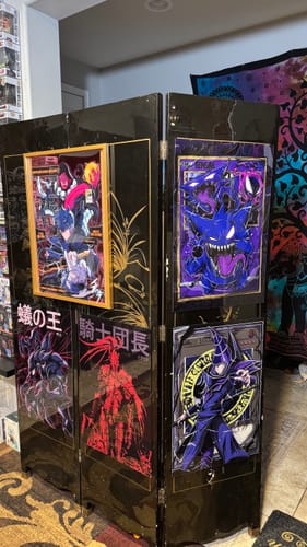 Customer photo review of Shadow Beast Plexi Glass Wall Art