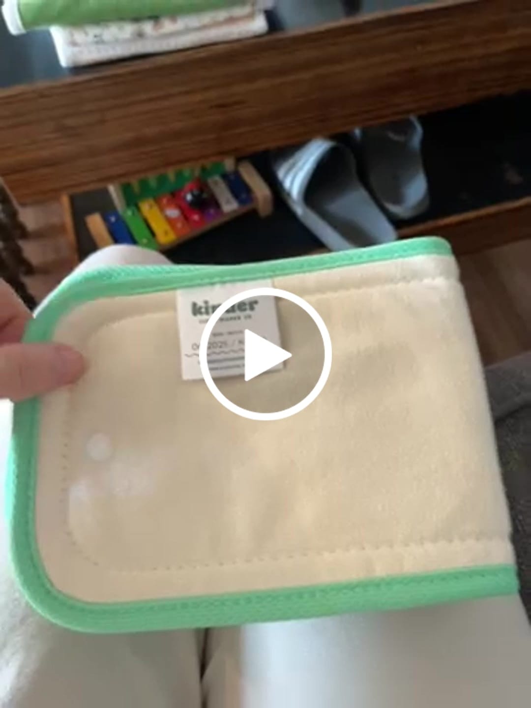 Customer video review of 6-Layer Bamboo Hemp Cotton Insert