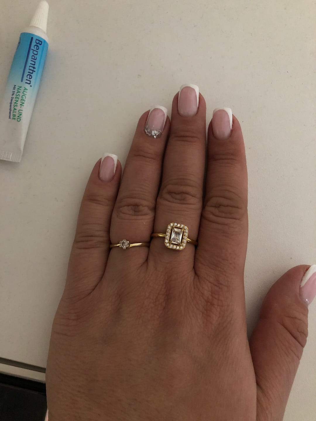 Customer photo review of Inel Elegance - Auriu