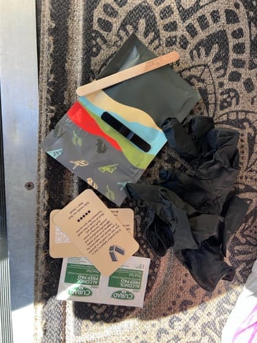 Customer photo review of Sliding Door Stop: Sprinter Van, Ford Transit Van & Promaster