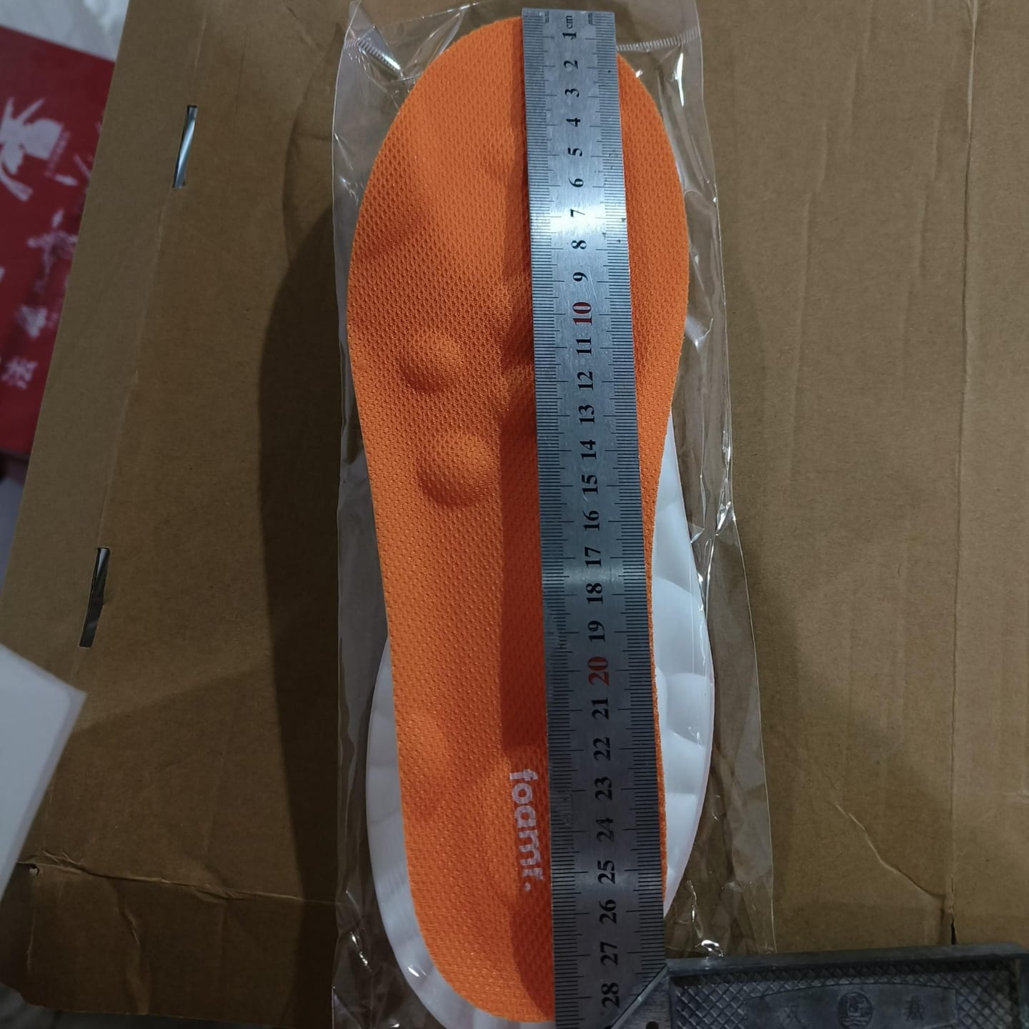 Customer photo review of Anti-Overpronatie Inlegzolen I Foamr®