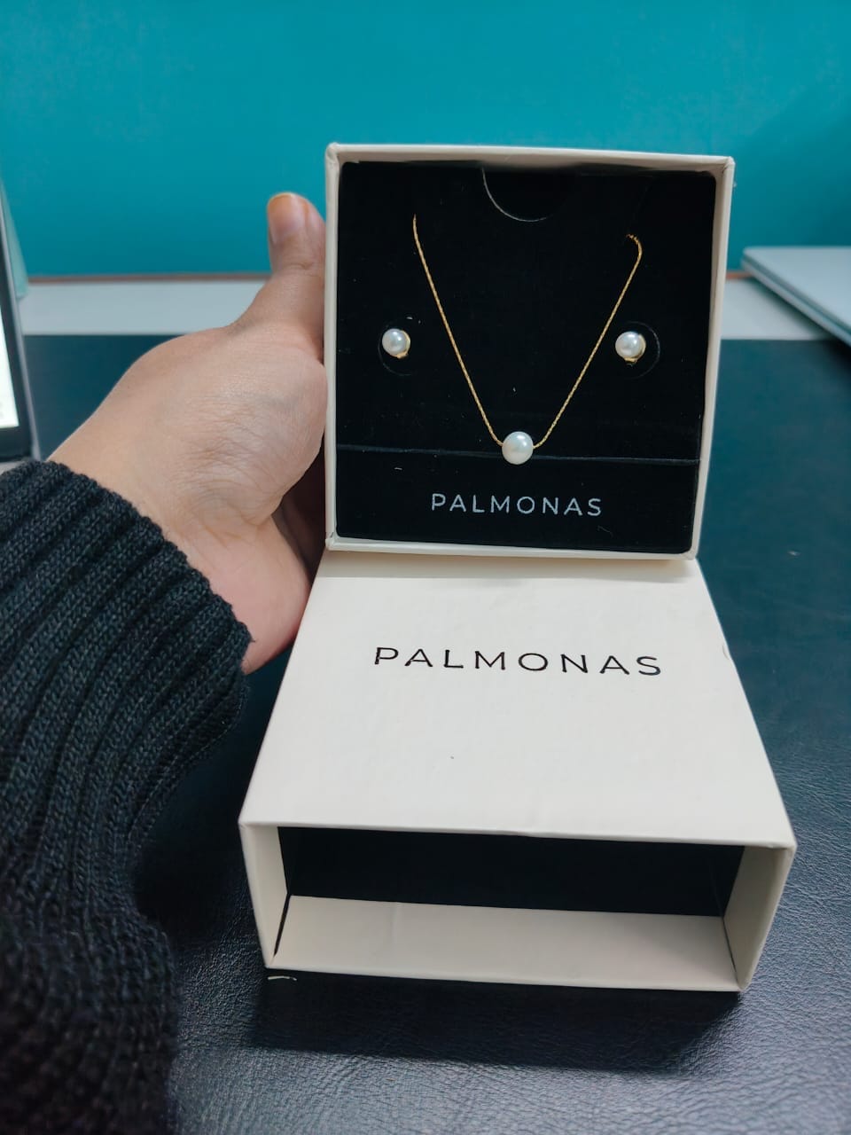 Customer photo review of Serene Pearl Set