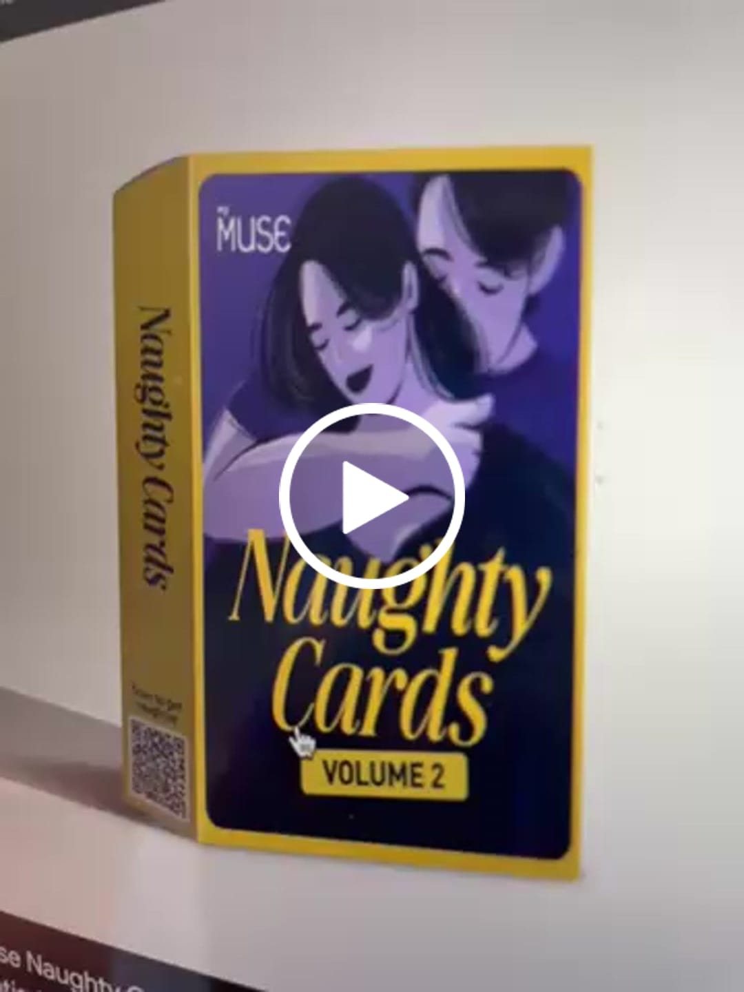 Customer video review of Naughty Cards Vol. 2
