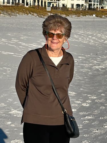 Customer photo review of Annie 3 Button Pullover - Bracken