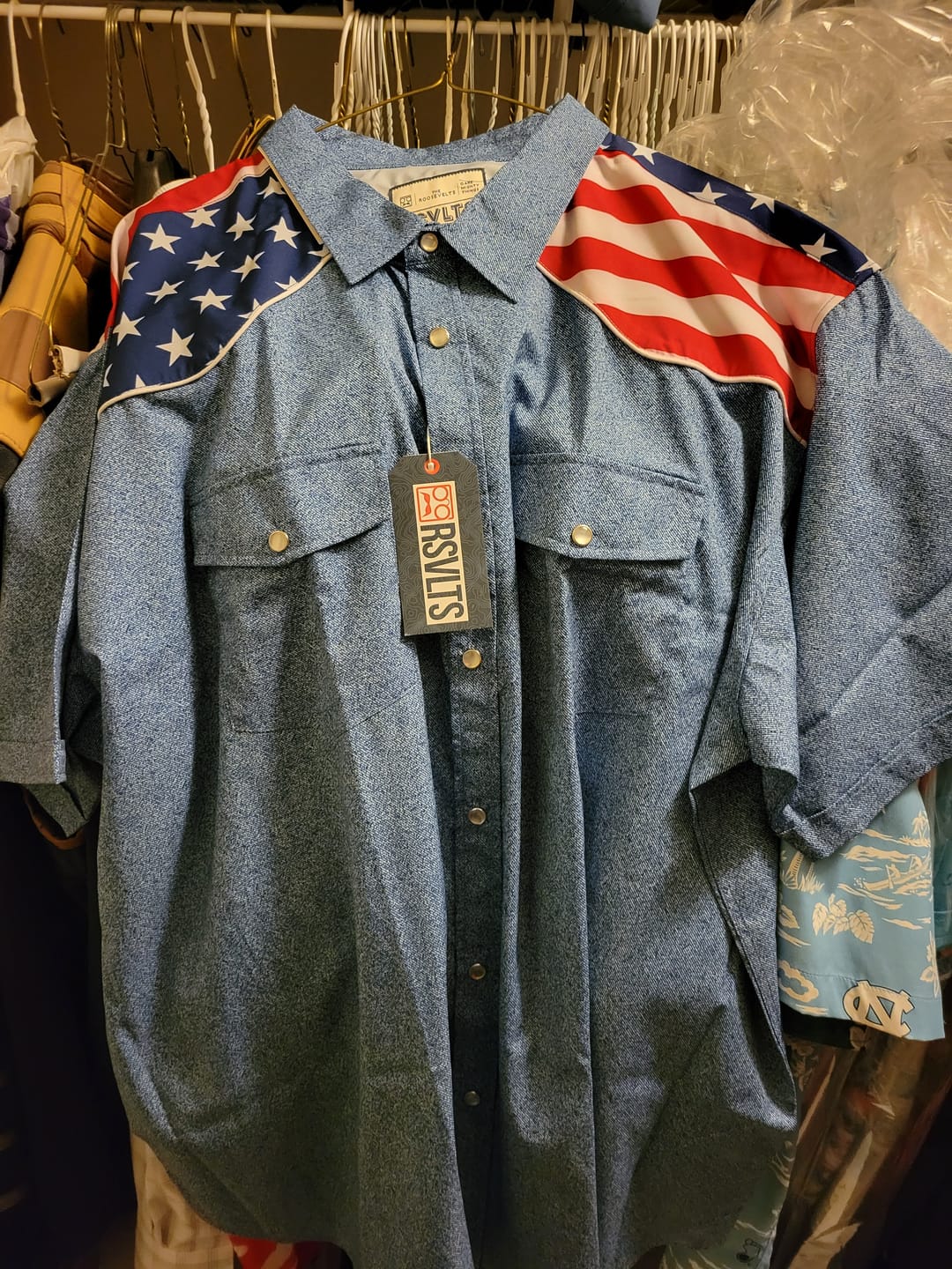 Customer photo review of The Highway Man – Roper Short Sleeve Shirt