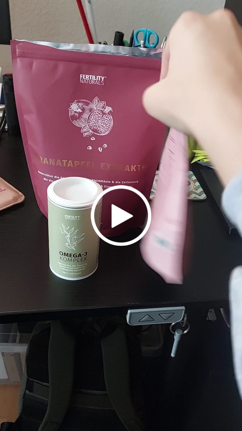 Customer video review of Kinderwunsch Essentials