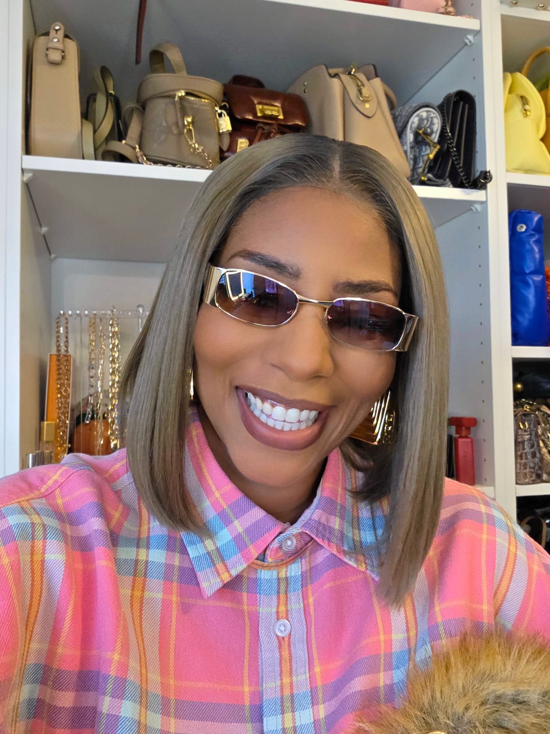 Customer photo review of Sensationnel Bare Lace Glueless Extra Transparent Luxe 13X6 Lace Front Wig - 13X6 UNIT 3