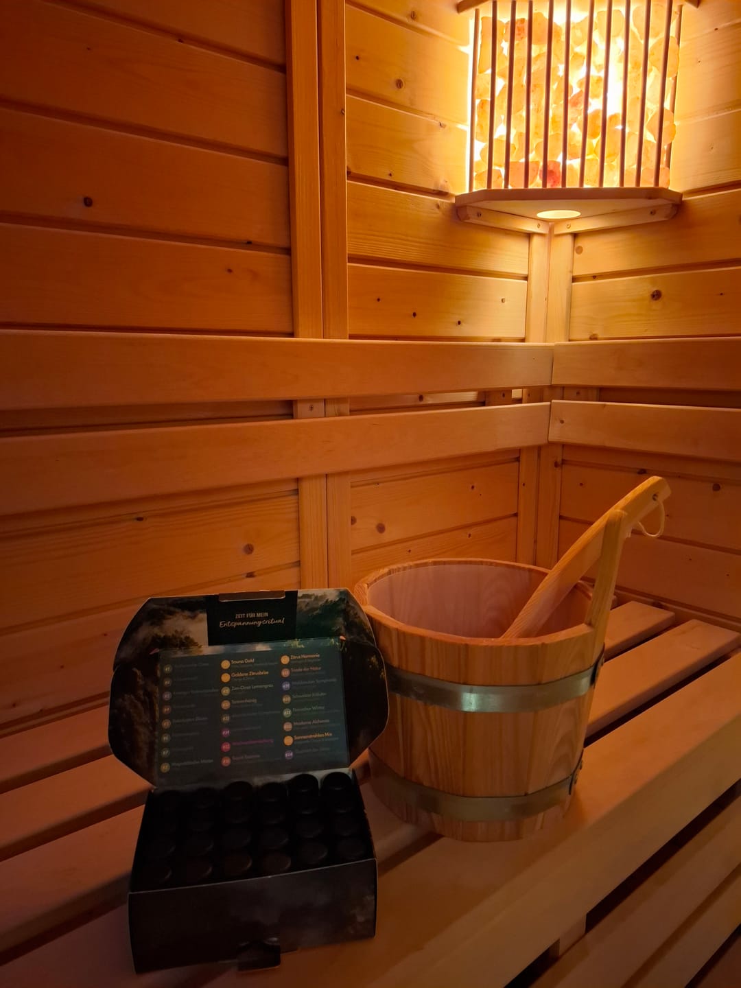 Customer photo review of Sauna Aufguss Discovery Box 1