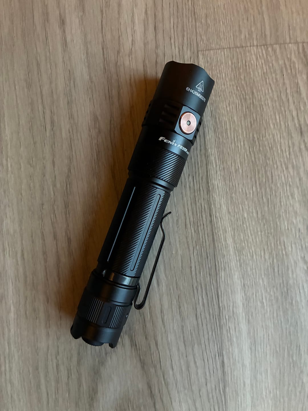 Customer photo review of Fenix PD35R ACE Lampe de poche multimode - 2000 lumens - Rechargeable USB-C