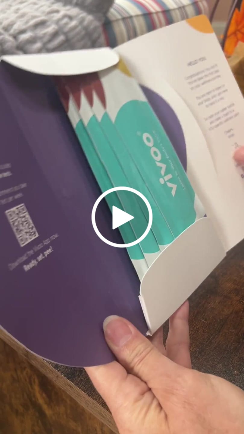 Customer video review of Vivoo Wellness Test