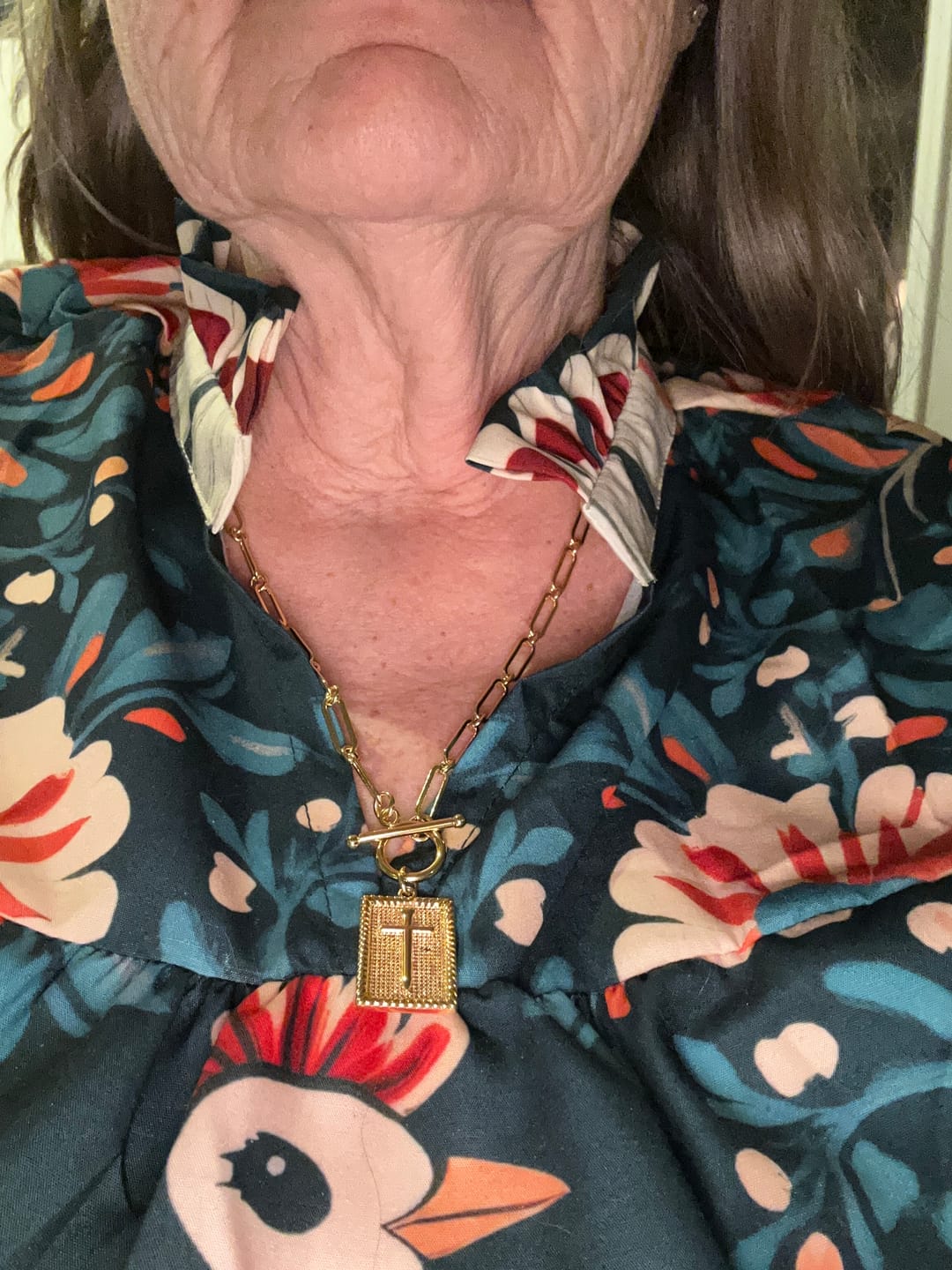 Customer photo review of The Eternal Pendant Necklace