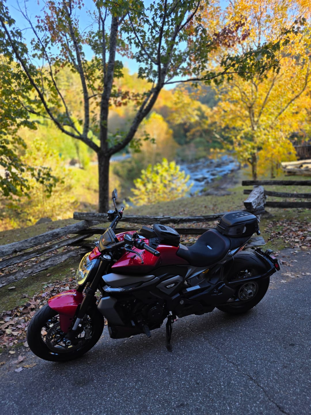 Customer photo review of 15L - Momentum Small Street/Sportbike Tail Bag