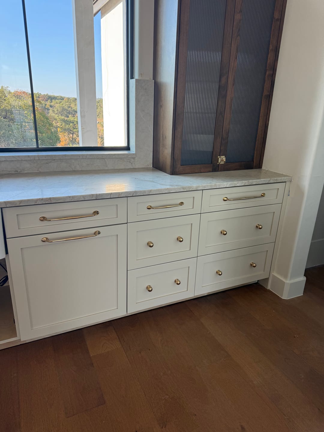 Customer photo review of Richmond Cabinet Pulls - Unlacquered Brass Polished