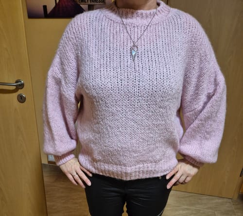 Customer photo review of Essential Oversize Knit