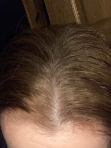 Customer photo review of Instant Dye Shampoo