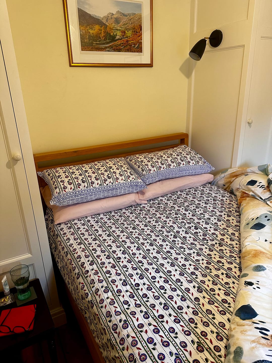 Customer photo review of Bella Organic Percale Cotton Seet Set