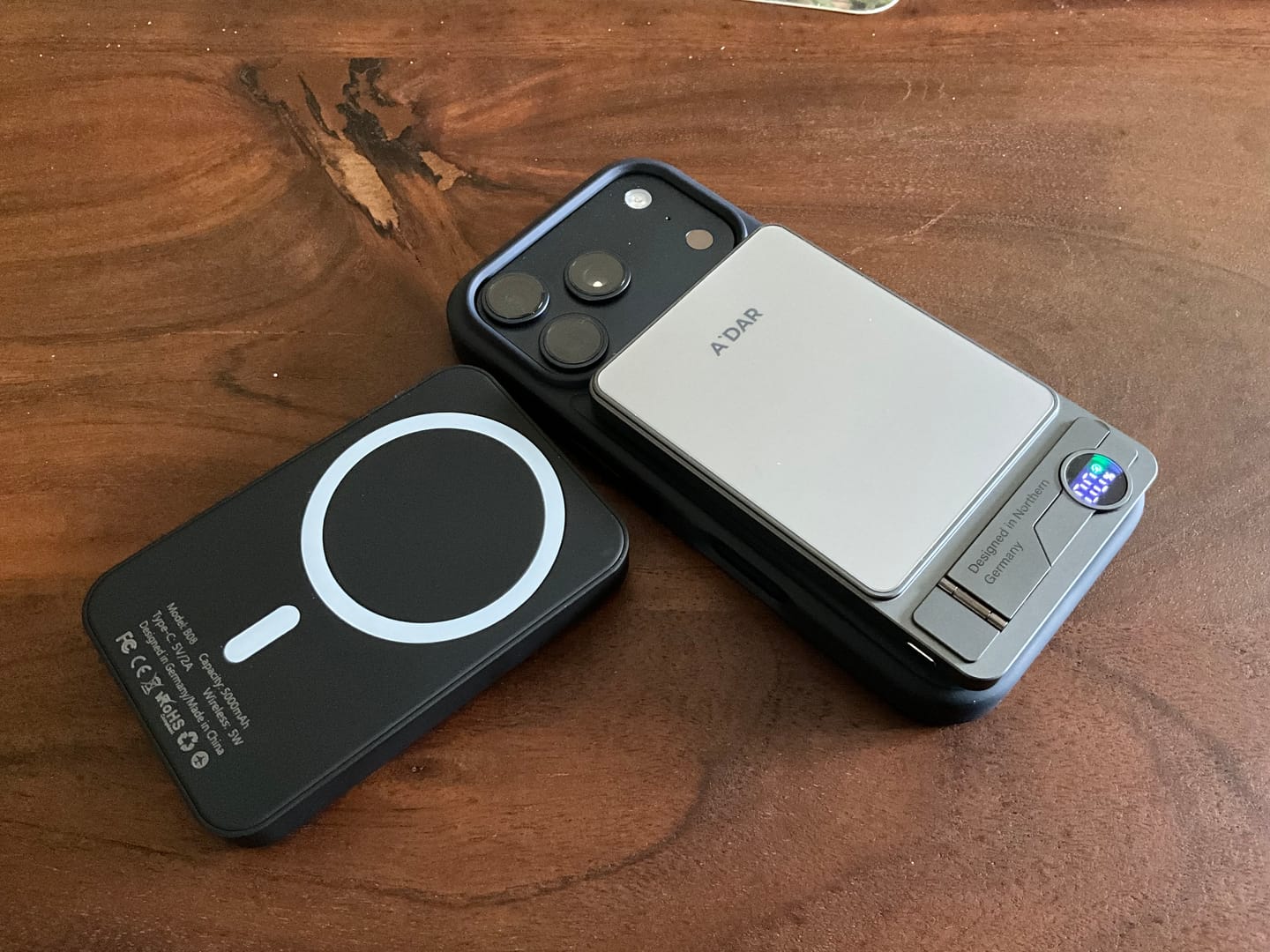 Customer photo review of NordCharge - Magnetische PowerBank + GRATIS SlimPowerbank
