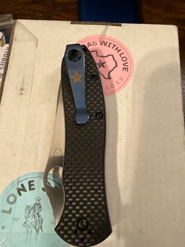 Zach R. review of Exclusive Spyderco Lone Star Deep Carry Pocket Clip image 1 out of 1