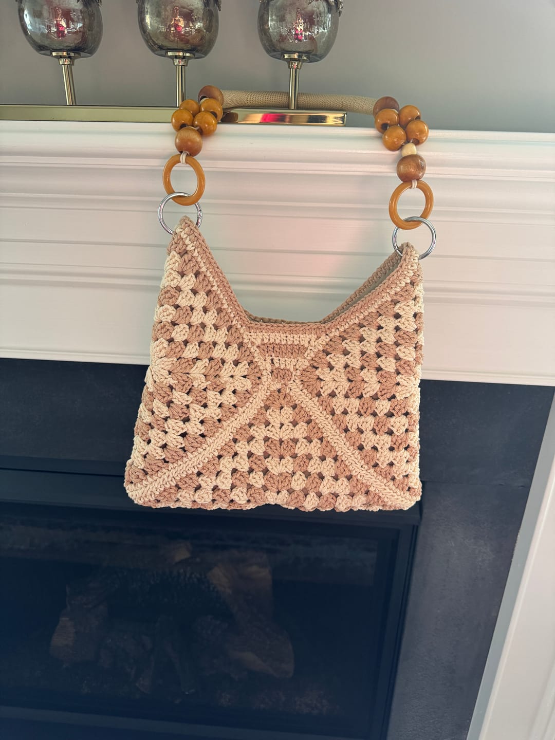 Customer photo review of CrochetPark™ Sunny Holiday shoulder bag crochet kit