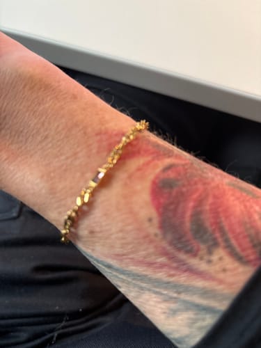 Customer photo review of Permanentes Fußkettchen - dein everbond in Hamburg