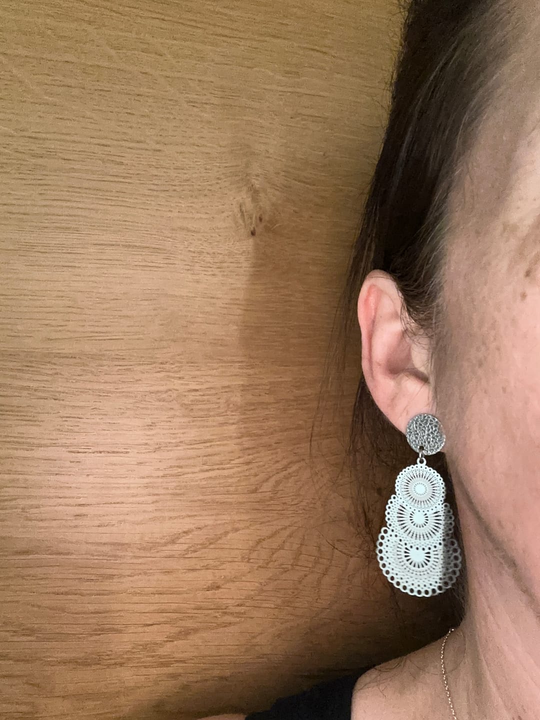 Customer photo review of Ohrring Dalia klein