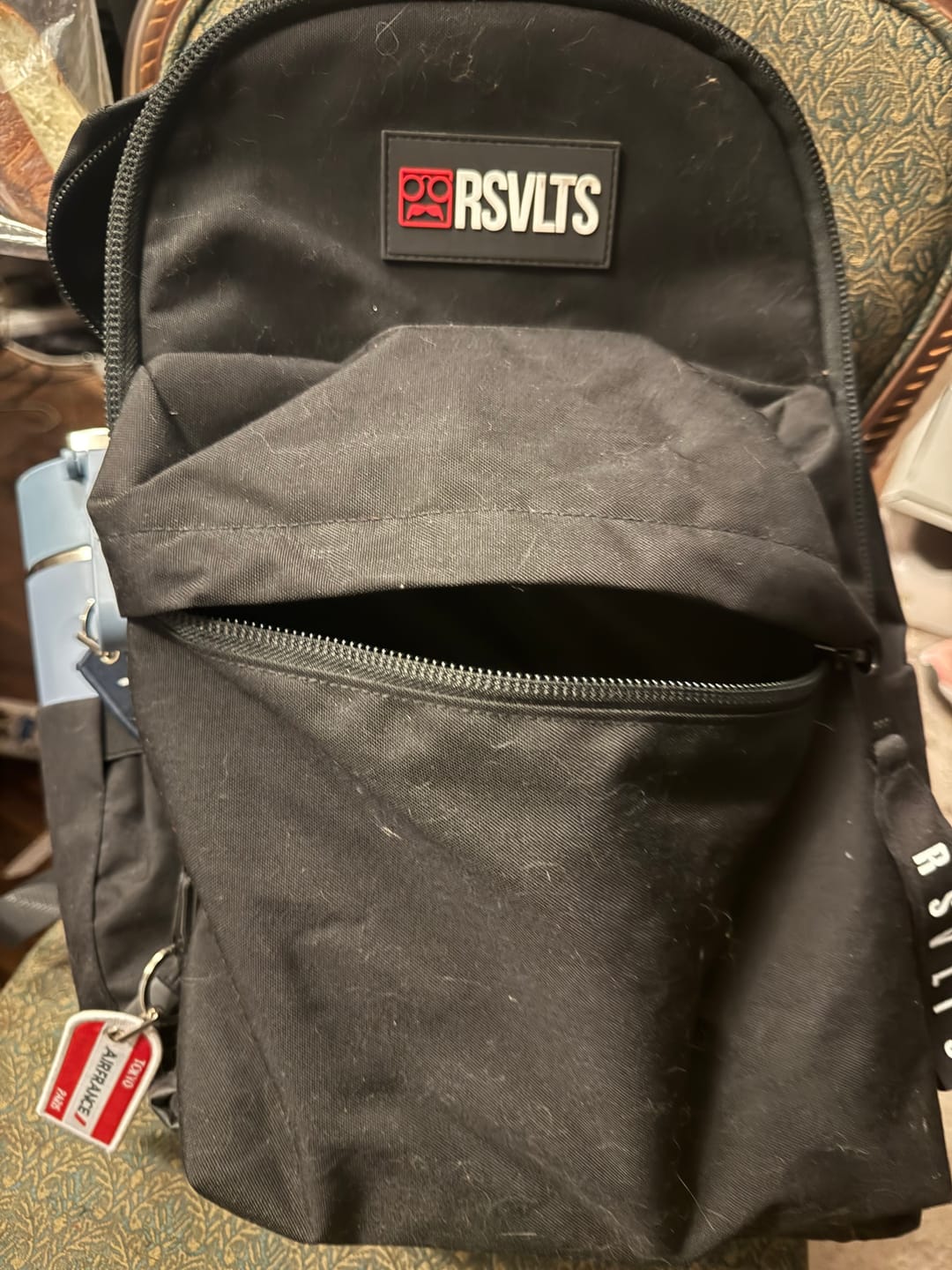 Customer photo review of RSVLTS Black Backpack V1