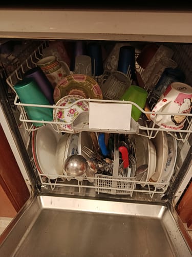 Customer photo review of דפי ניקוי למדיח