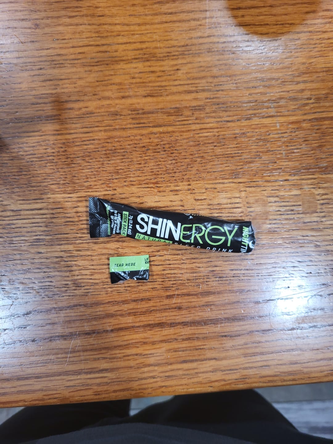 Customer photo review of Shinergy Nighttime Drink