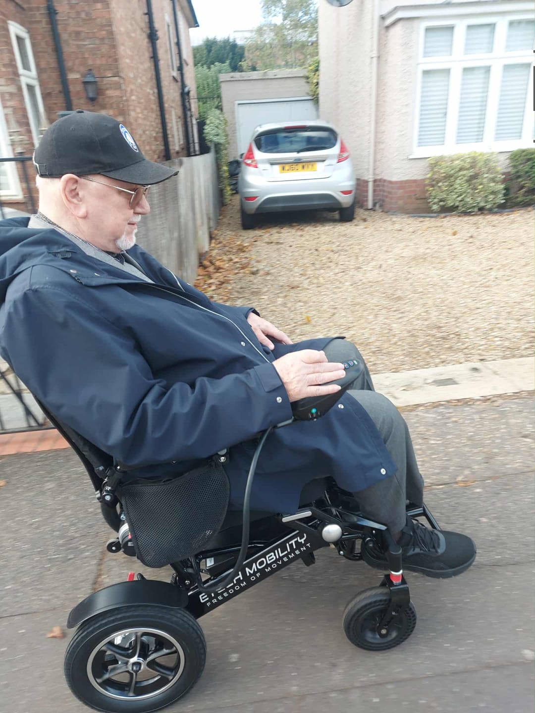 Customer photo review of Cover Bag for Freedom Pro and Elite Electric Wheelchair