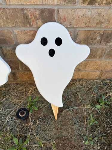Customer photo review of 13.5x11.5" Ghost 1 Acrylic Router Template [Limited Edition]