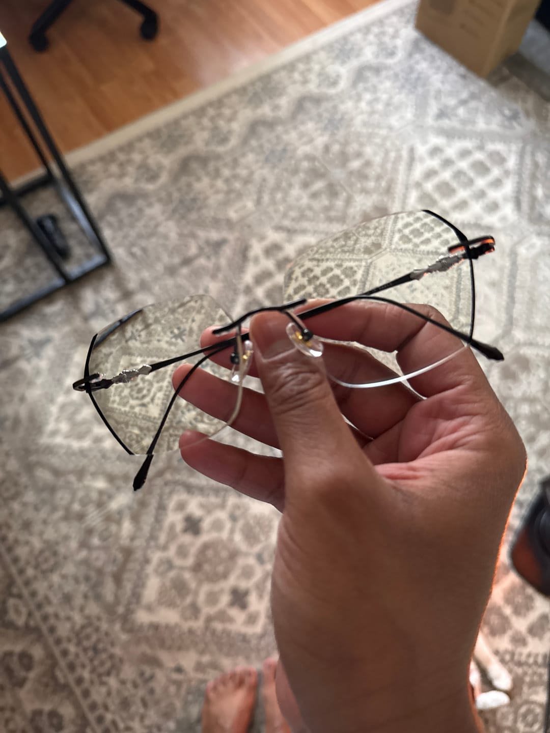 Customer photo review of Ella Eyeglasses