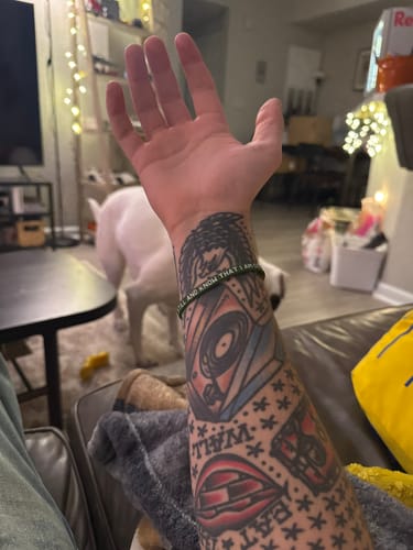 Customer photo review of Christian Rubber Bracelet Packs