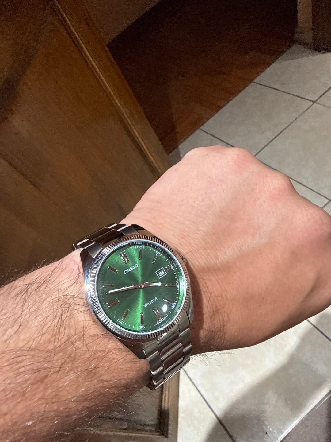 Customer photo review of Reloj Casio Análogo MTP-1302D-3AJF Blanco 38,5mm JDM