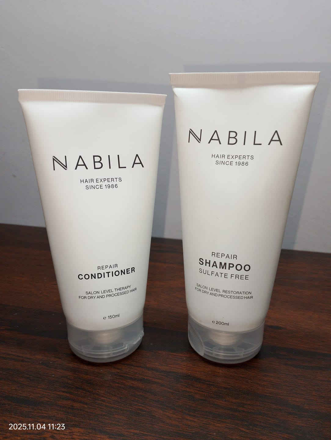 Customer photo review of NABILA Repair Conditioner | 150ml