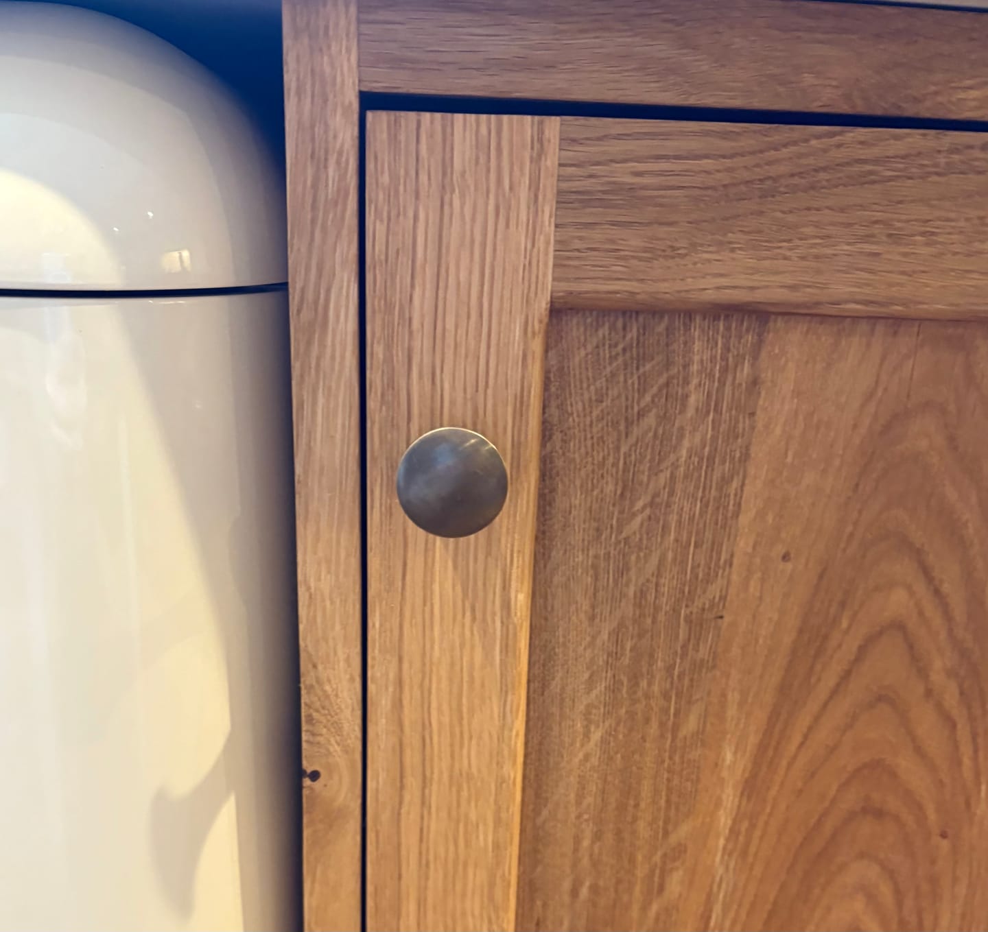 Customer photo review of Classic Aged Bronze Cupboard Handles