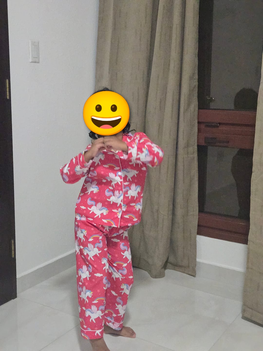 Customer photo review of Enchanting Unicorn Night Suit