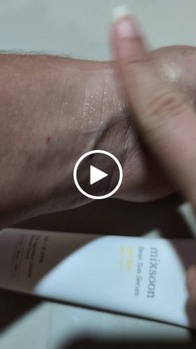 Customer video review of Bean Sun Serum SPF50+ PA++++