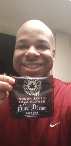 Customer photo review of Wyte Flower THCa 3.5g Flower