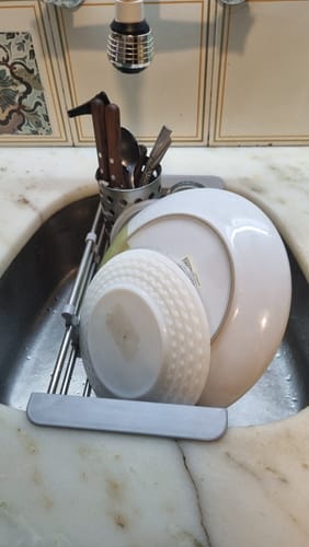 Customer photo review of Escurridor EasyClean extensible