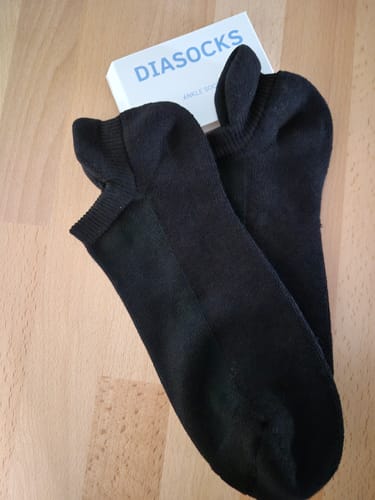 Customer photo review of Diasocks ankelstrumpor